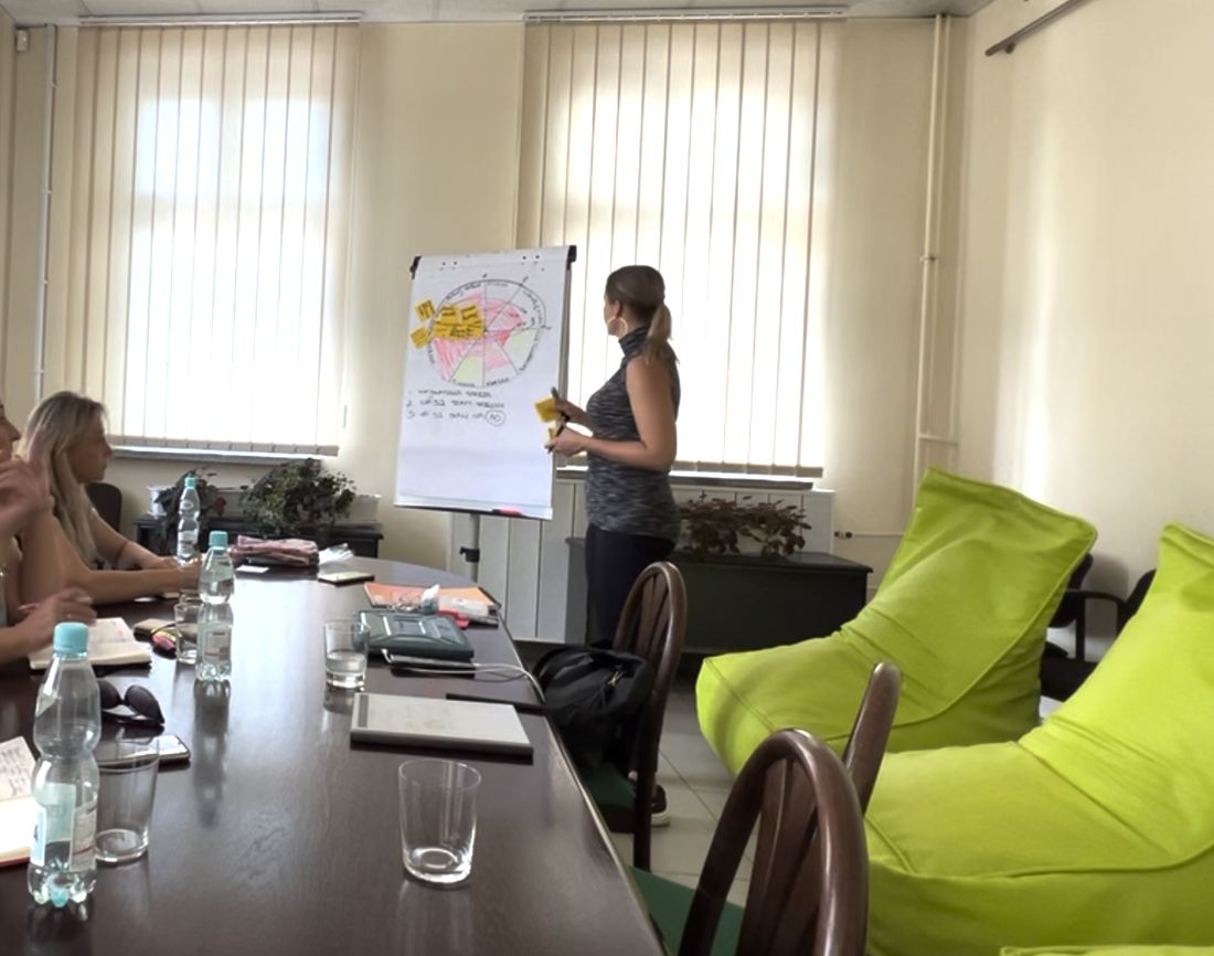 Workshop with the women